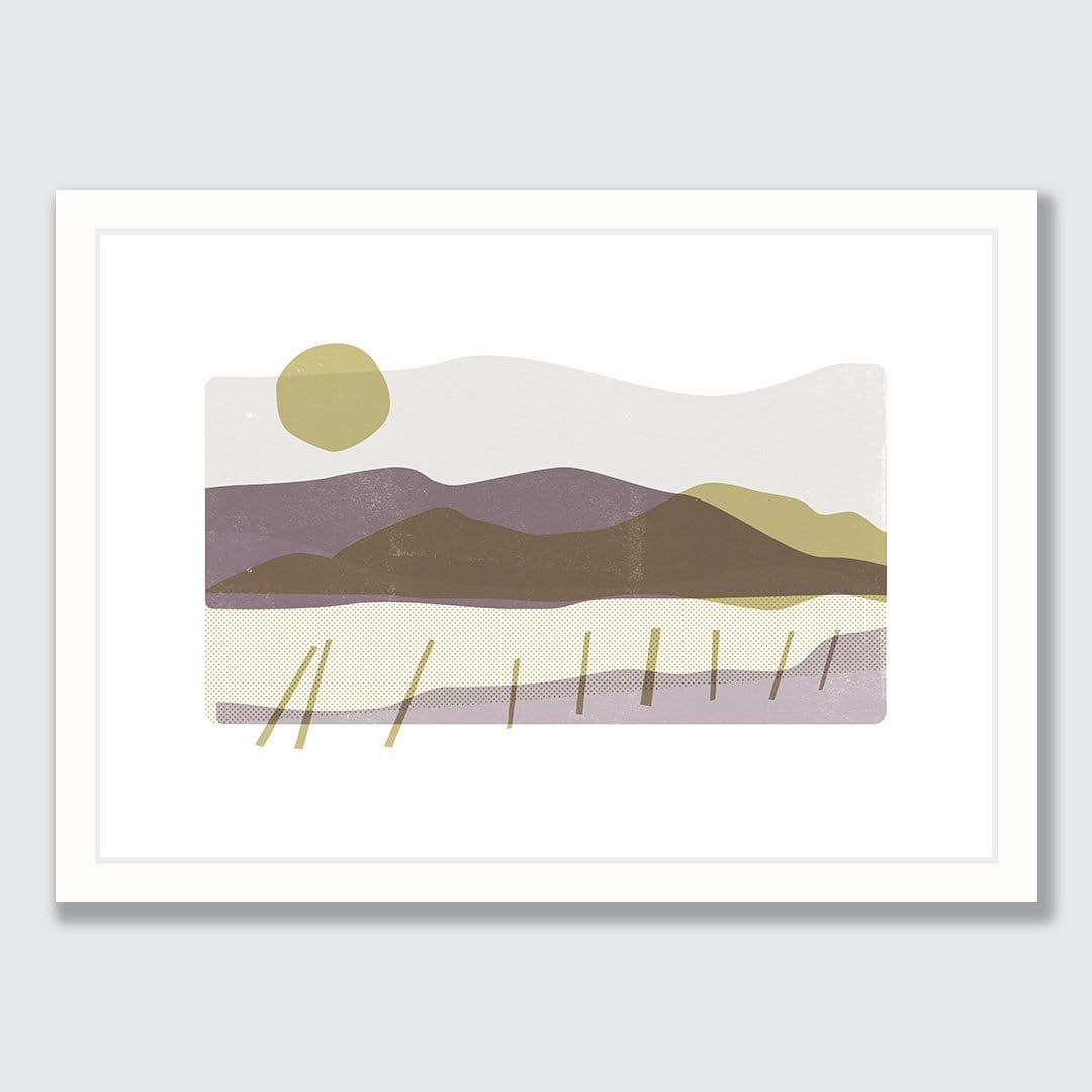 State Highway 39 Art Print by Sarah Parkinson