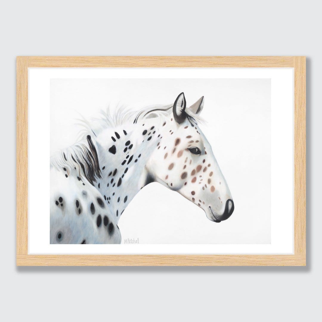 Stetson Horse Art Print by Margaret Petchell