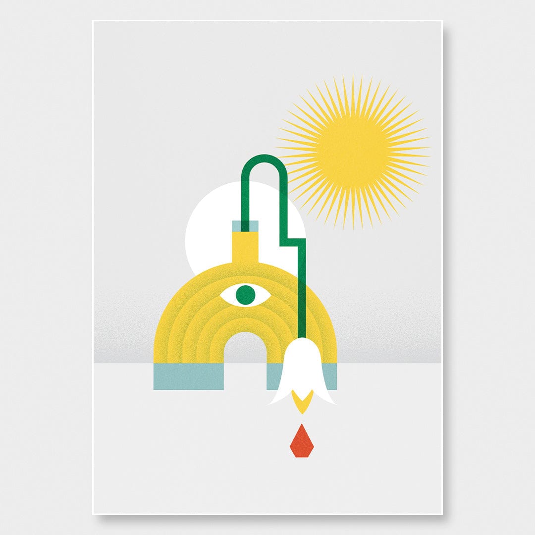 Still Life Yellow Art Print by Beth Xia