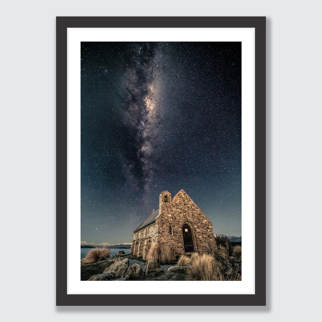 Stone to Stars – Tekapo Photographic Print by Mike Mackinven