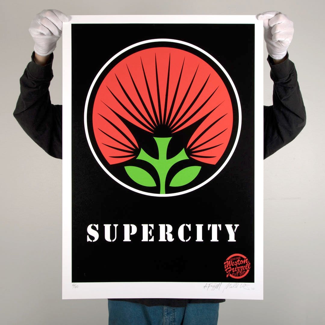 Supercity Limited Edition Screen-Print by Weston Frizzell