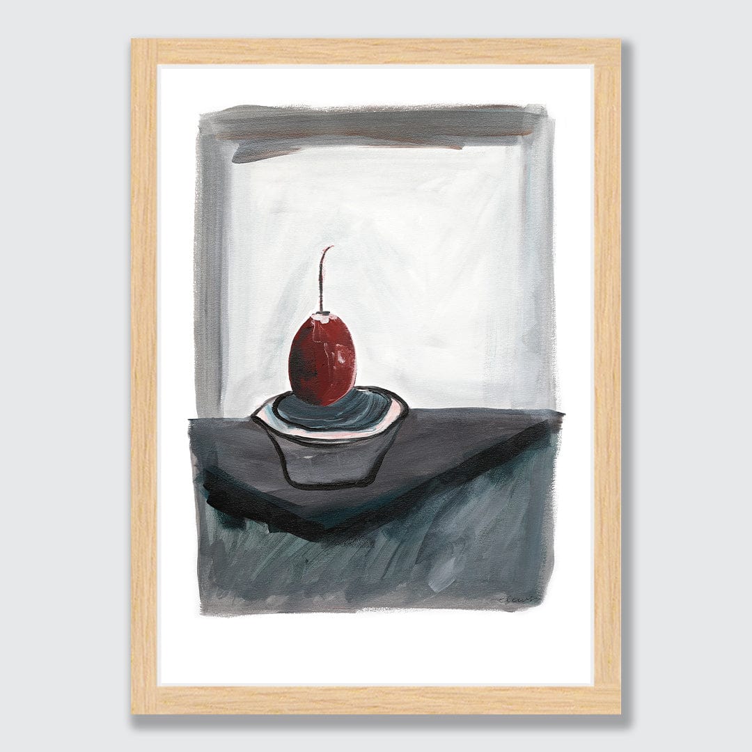Tamarillo for Breakfast Art Print by Brenda Clews