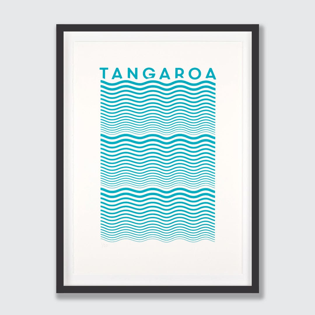 Limited Edition Tangaroa Screen-Print by Home Time