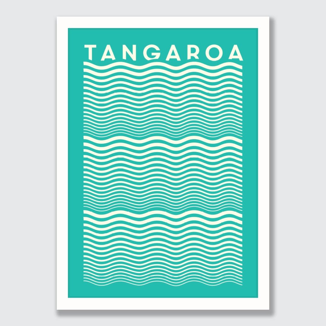 Tangaroa Green Art Print by OSLO