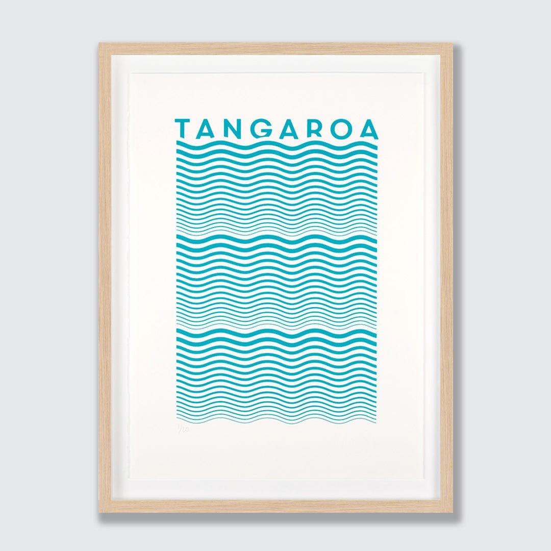 Limited Edition Tangaroa Screen-Print by Home Time