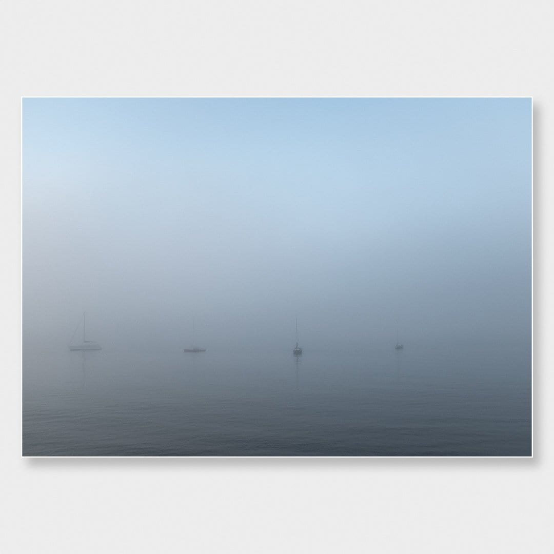 The Fog&#39;s Back Photographic Art Print by Elliot Alexander