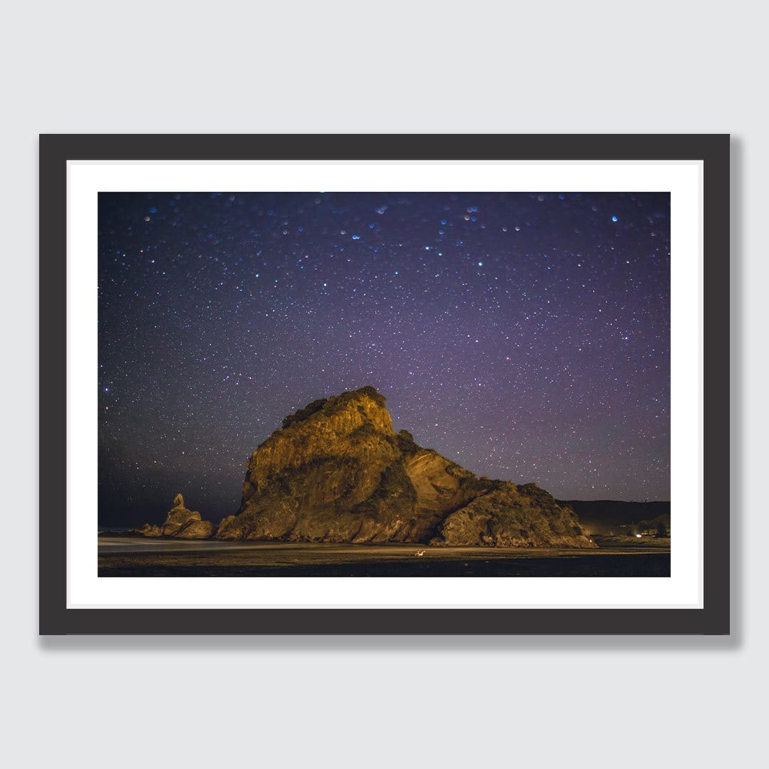 The Lion – Piha Photographic Print by Mike Mackinven
