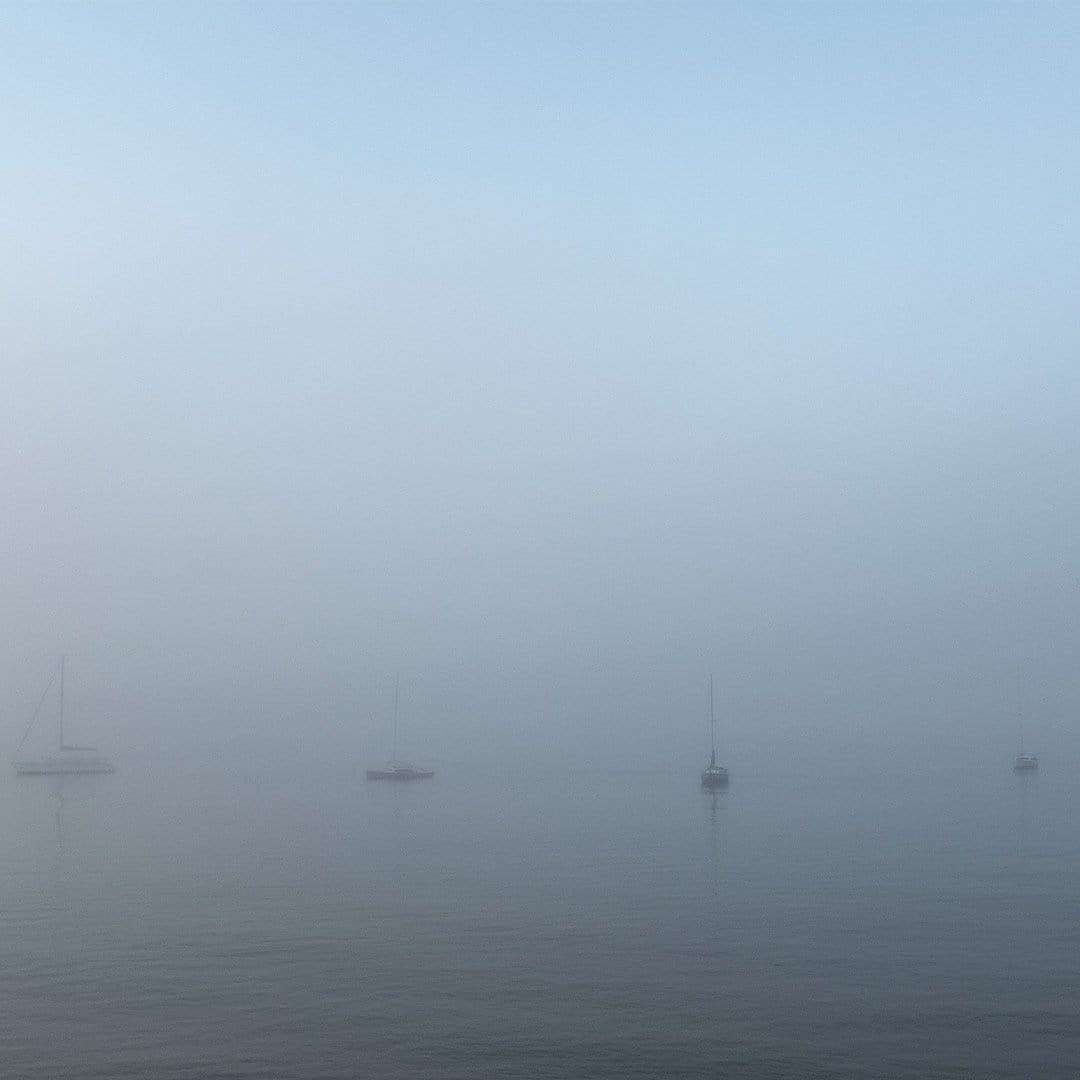 The Fog&#39;s Back Photographic Art Print by Elliot Alexander