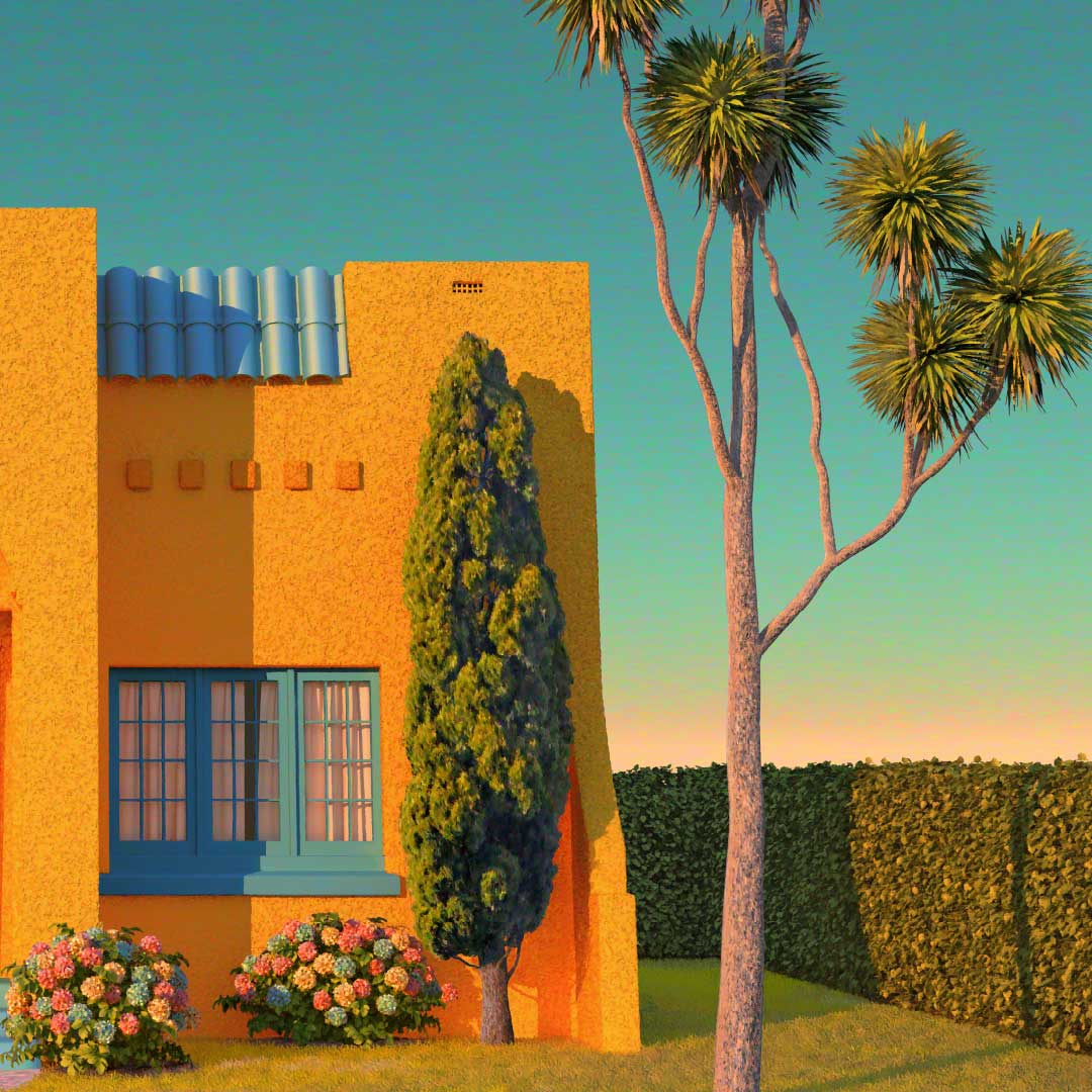 The Lost Cottage Art Print by Simon Stockley
