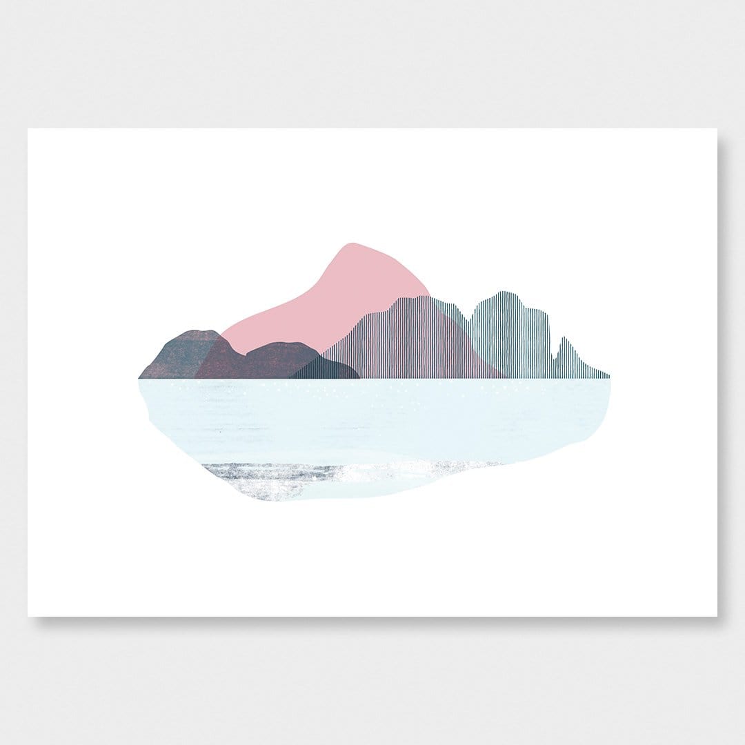 Three Islands I Art Print by Sarah Parkinson