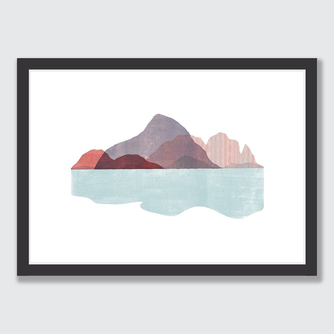 Three Islands II Art Print by Sarah Parkinson