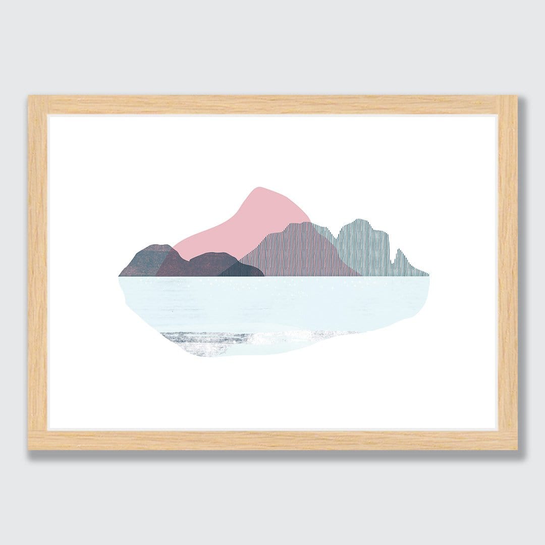 Three Islands I Art Print by Sarah Parkinson