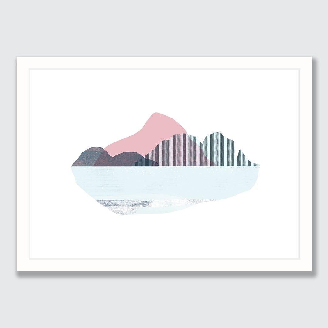 Three Islands I Art Print by Sarah Parkinson