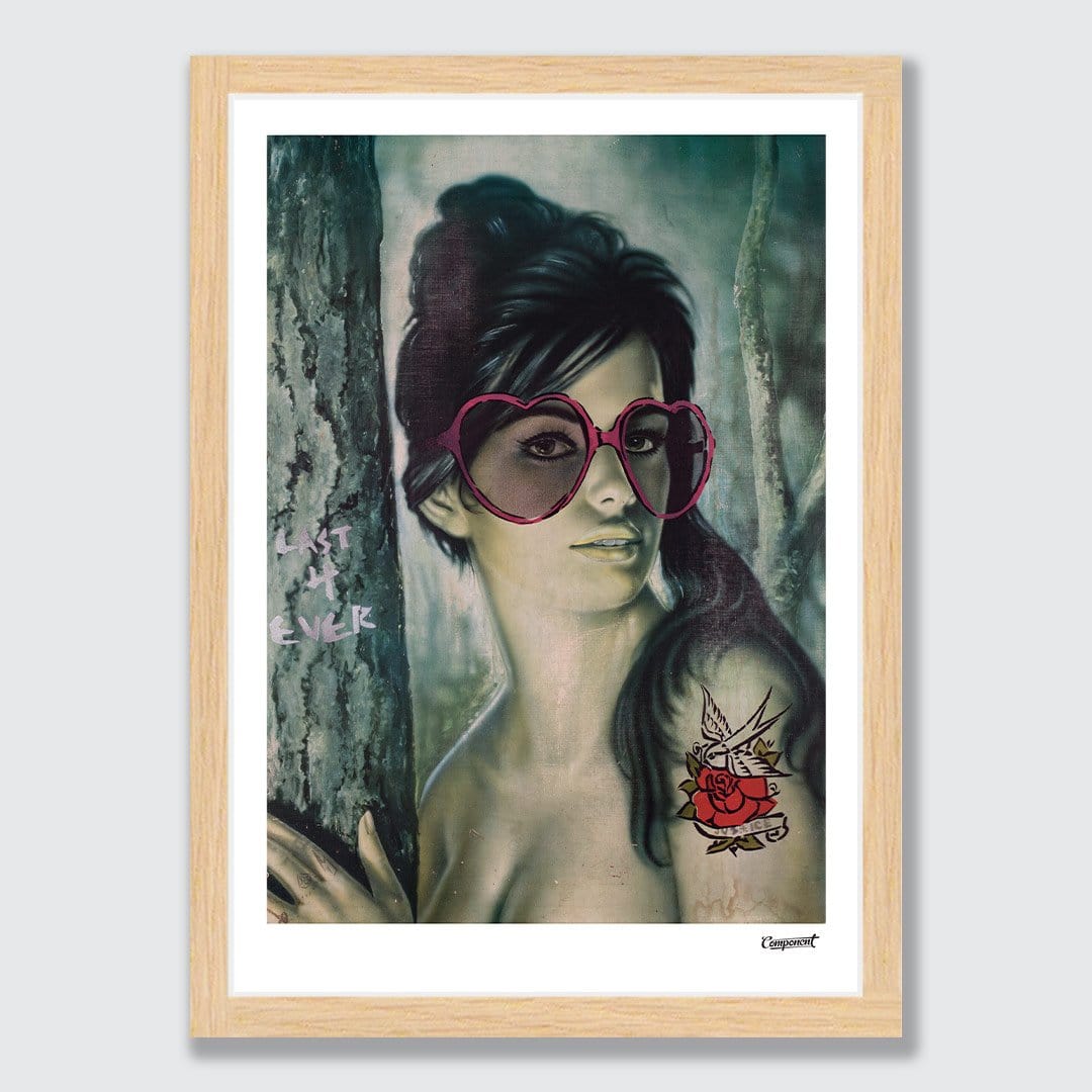 Tina Re-work Art Print by Component