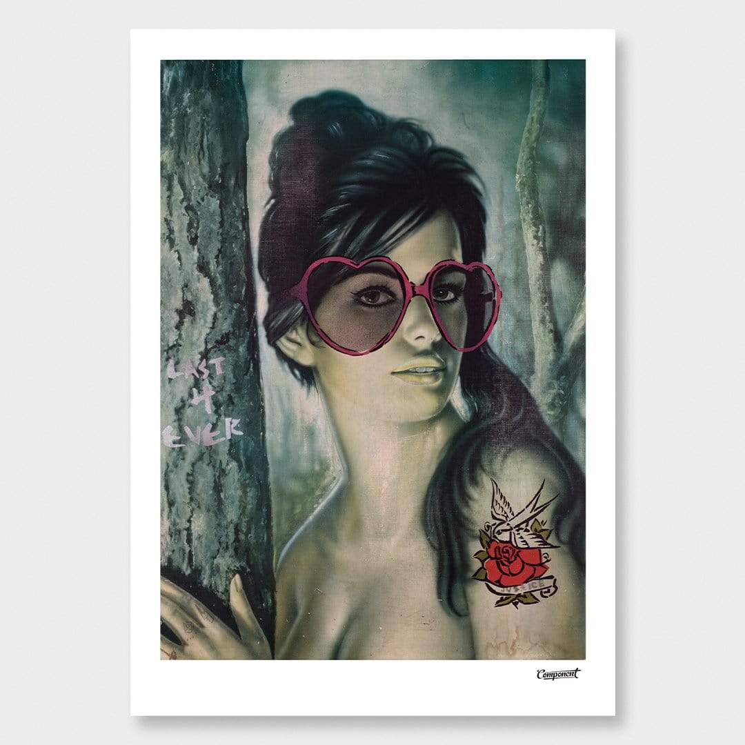 Tina Re-work Art Print by Component