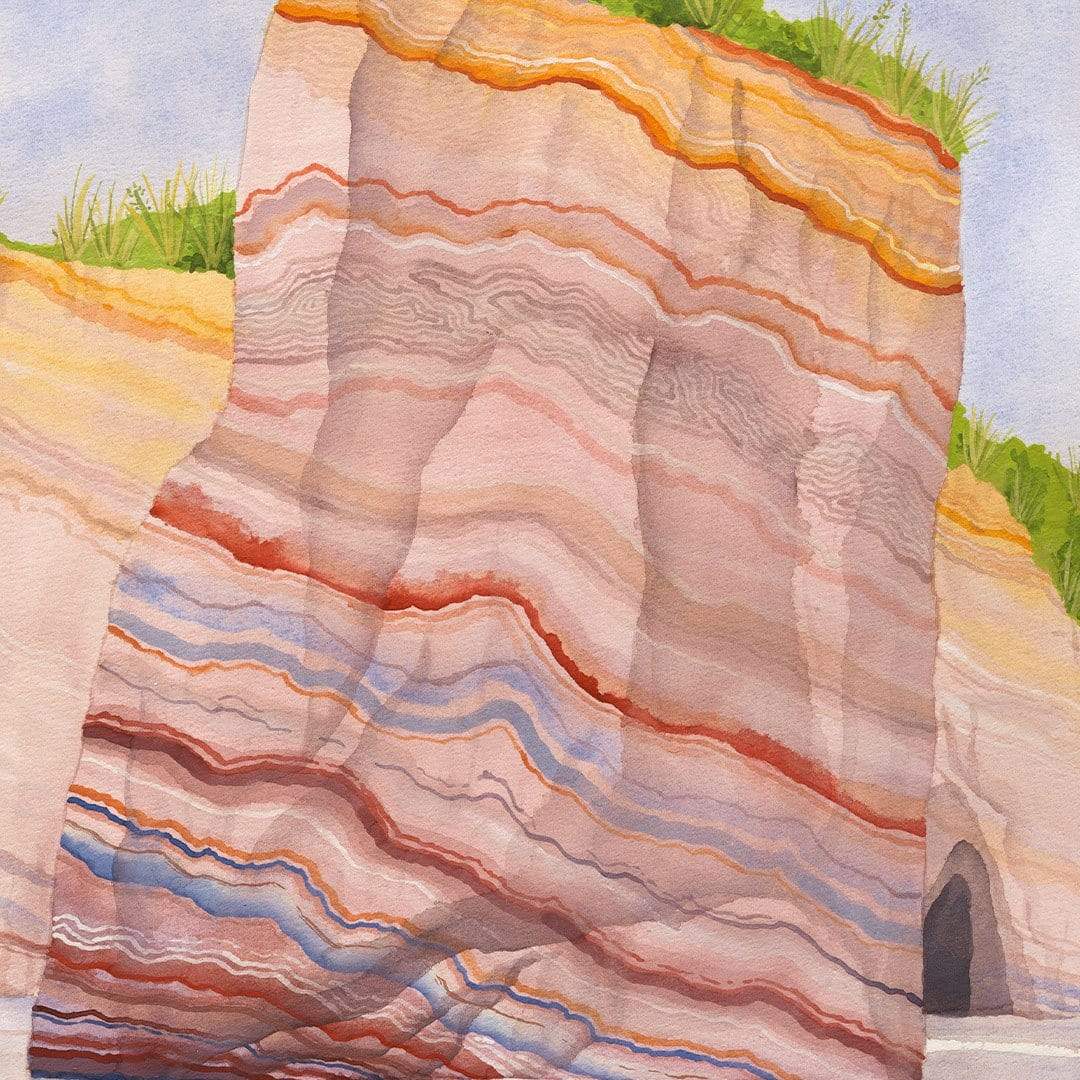 Tongapōrutu Art Print by Emma Huia Lovegrove
