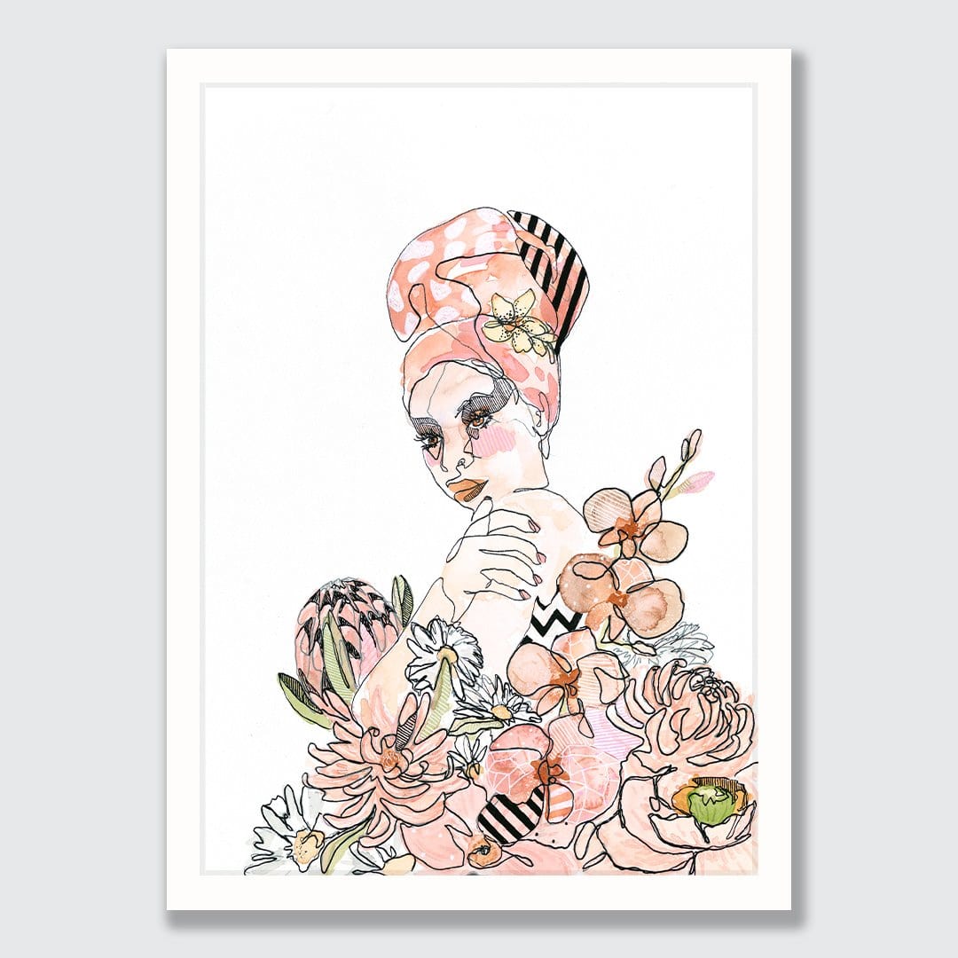 Tropic Bloom Art Print by Makus Art
