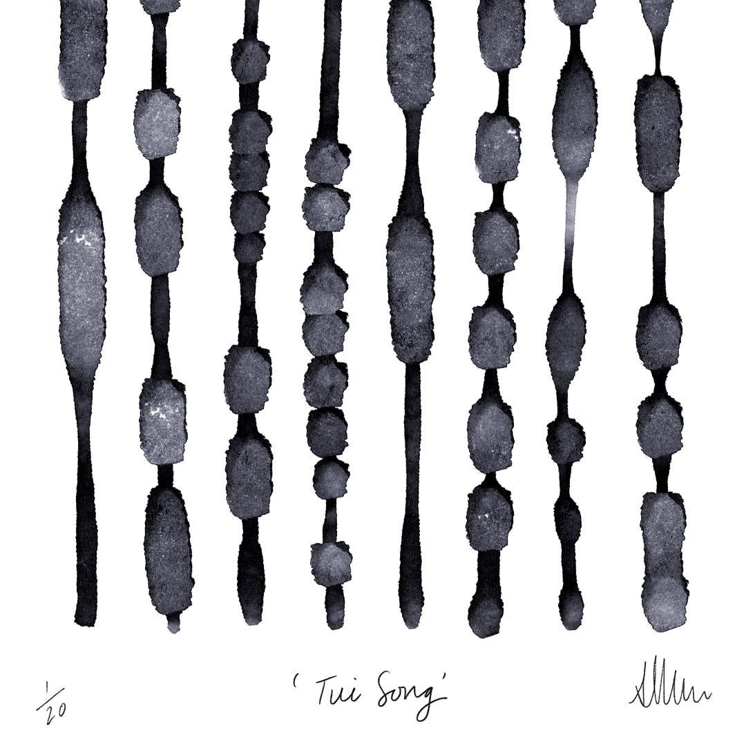 Tui Song Limited Edition Art Print by Sarah Parkinson