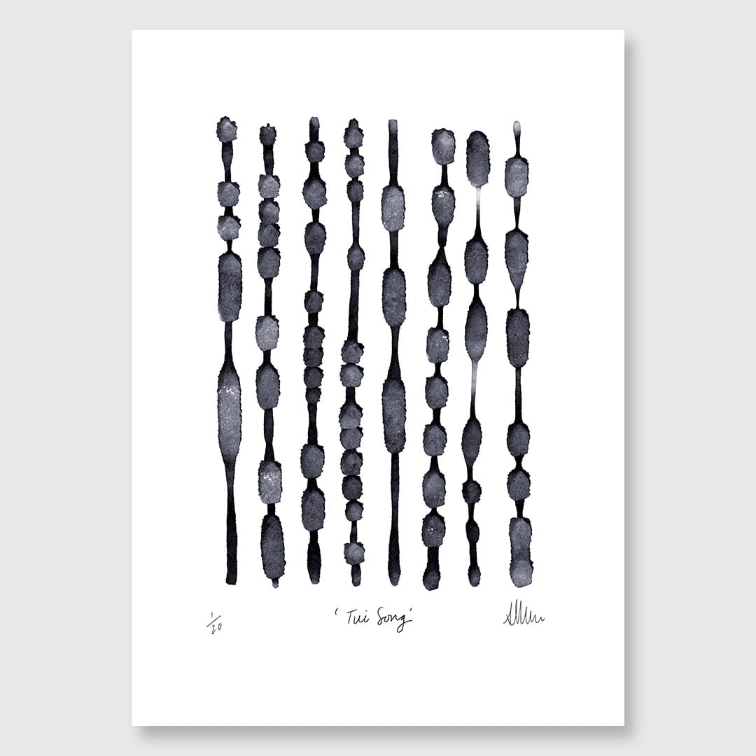 Tui Song Limited Edition Art Print by Sarah Parkinson