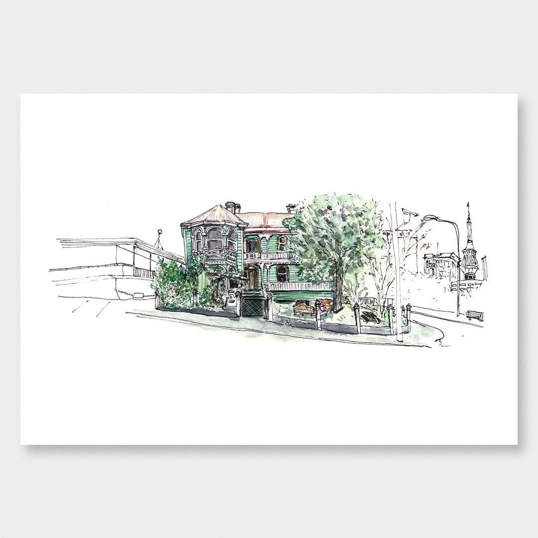 Villa Grafton Art Print by Laura Feller