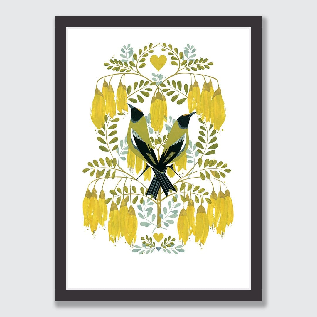 Waiata Aroha Art Print by Holly Roach