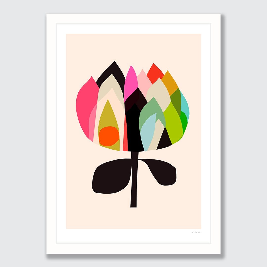 Waratah Art Print by Inaluxe