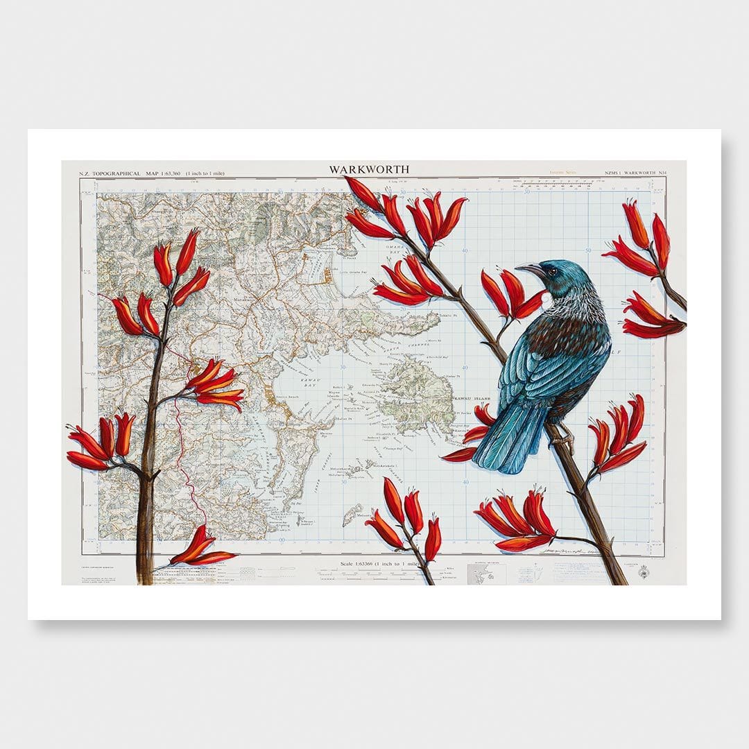 Warkworth Art Print by Justine Hawksworth