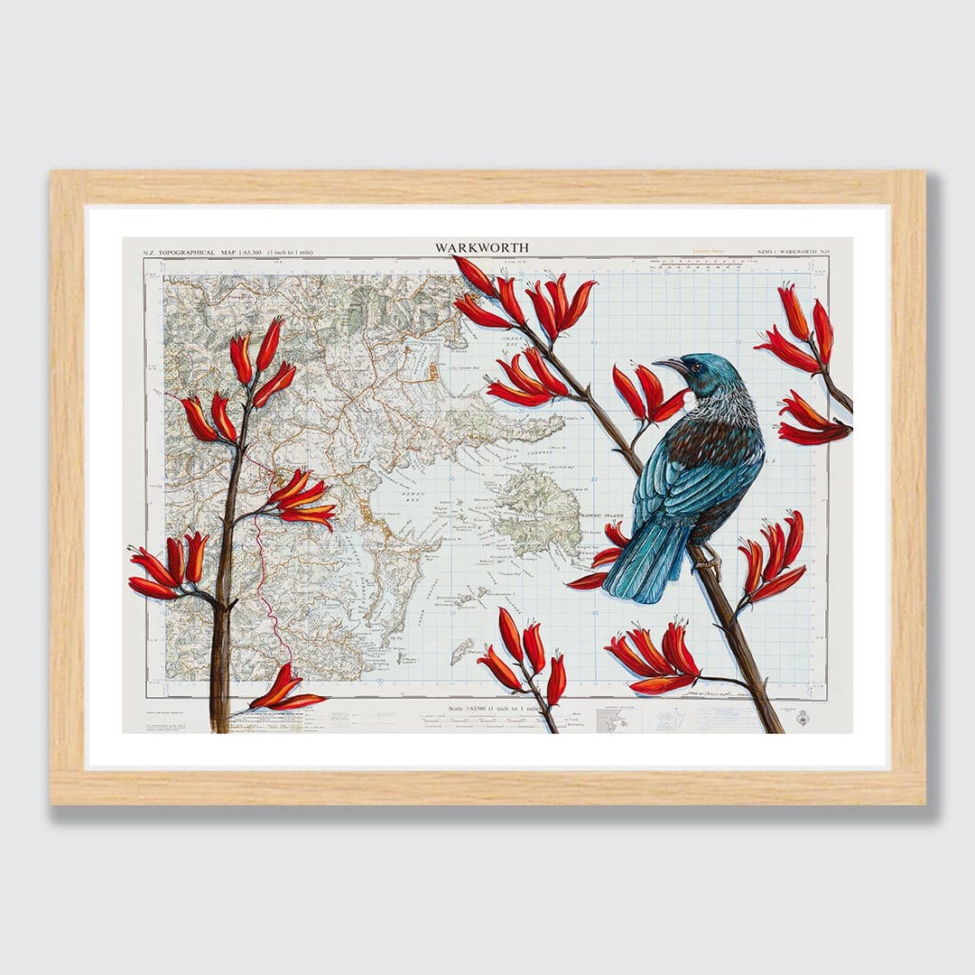 Warkworth Art Print by Justine Hawksworth