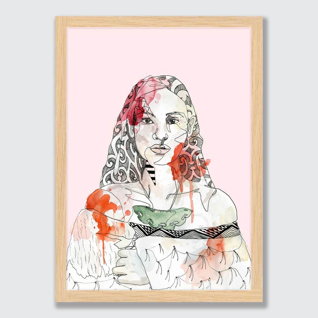 Whakahī Art Print by Makus Art