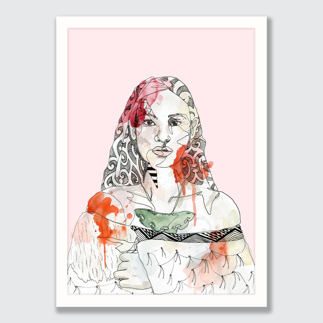 Whakahī Art Print by Makus Art