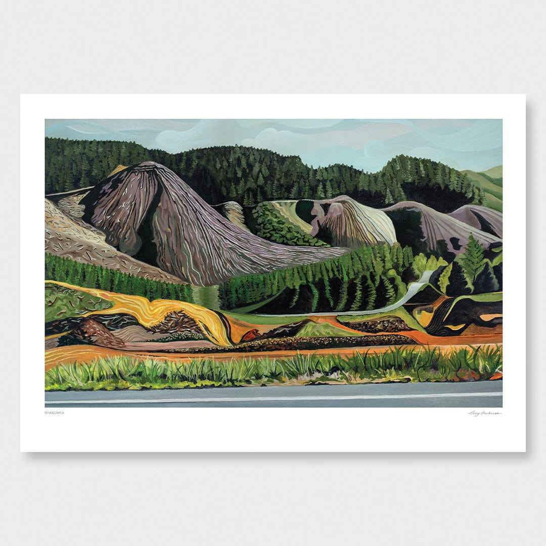 Whangamoa Art Print by Guy Harkness