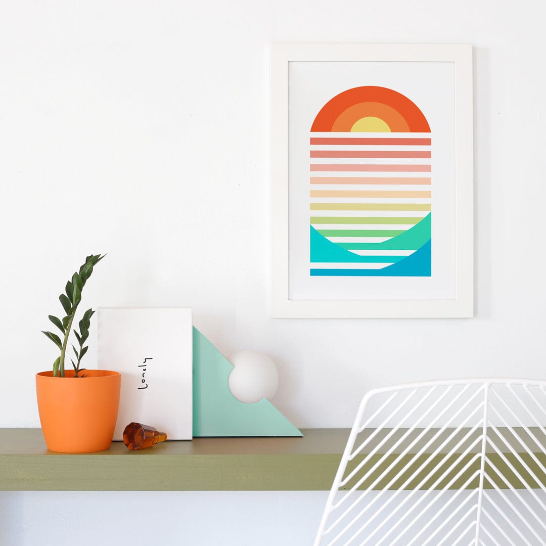 Gisborne Scandi Art Print by OSLO