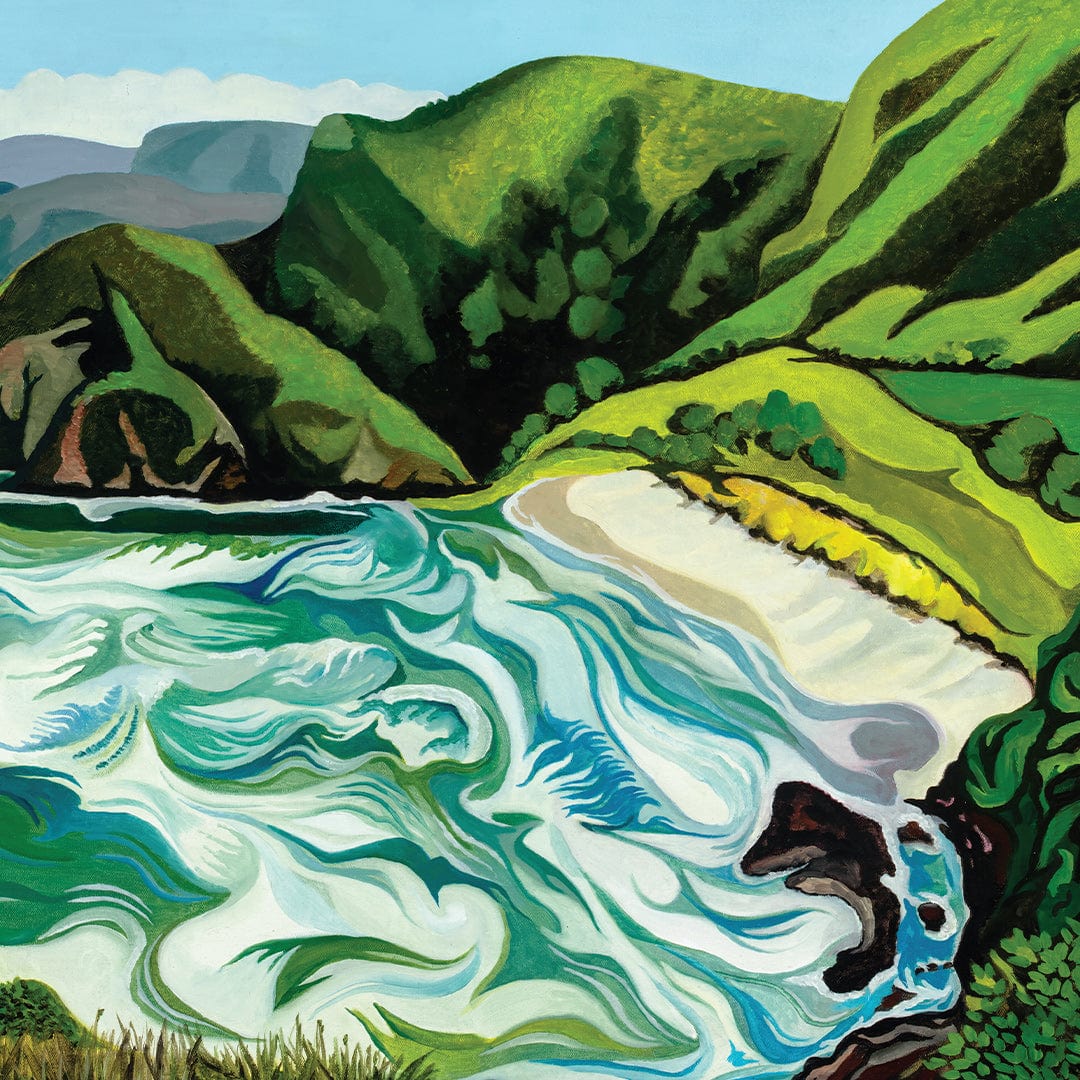 Whites Beach Art Print by Guy Harkness