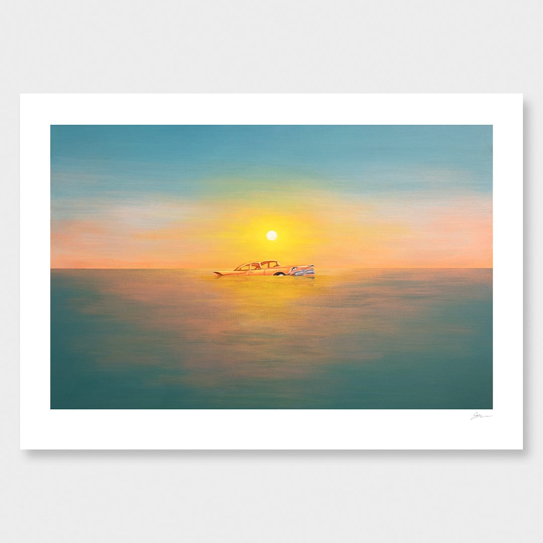 You Can&#39;t Park There Art Print by Grace Popplewell
