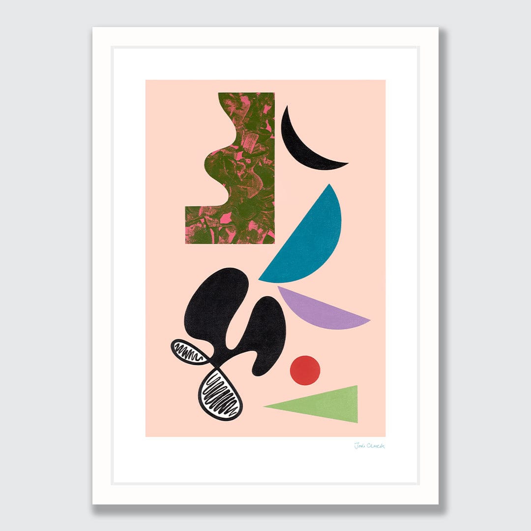 Ambient Pink Art Print by Jodi Clark