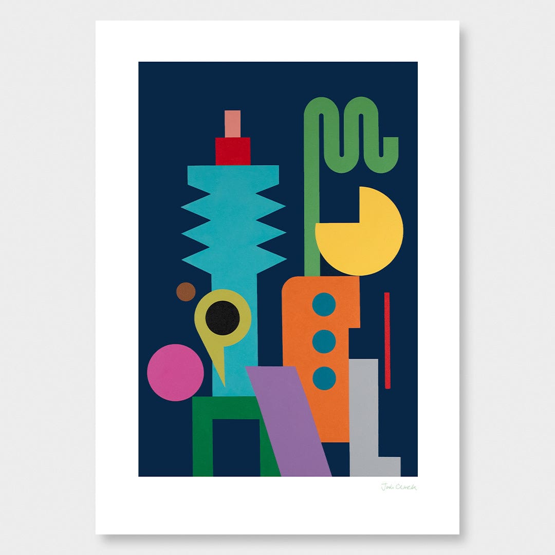 An Ideal City Art Print by Jodi Clark