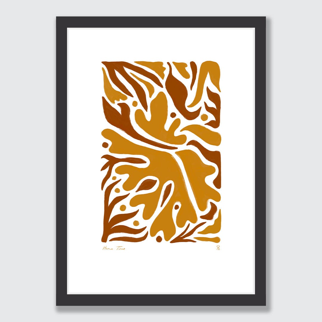 Leaves Art Print by Home Time