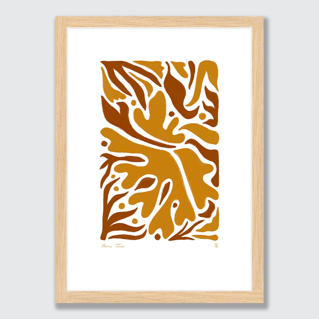 Leaves Art Print by Home Time