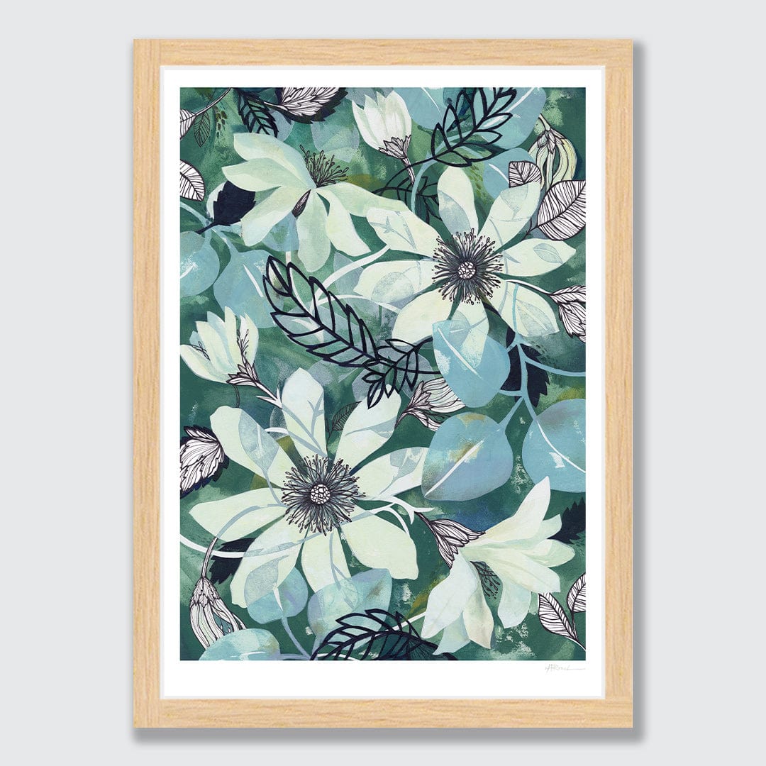 Clematis Art Print by Holly Roach