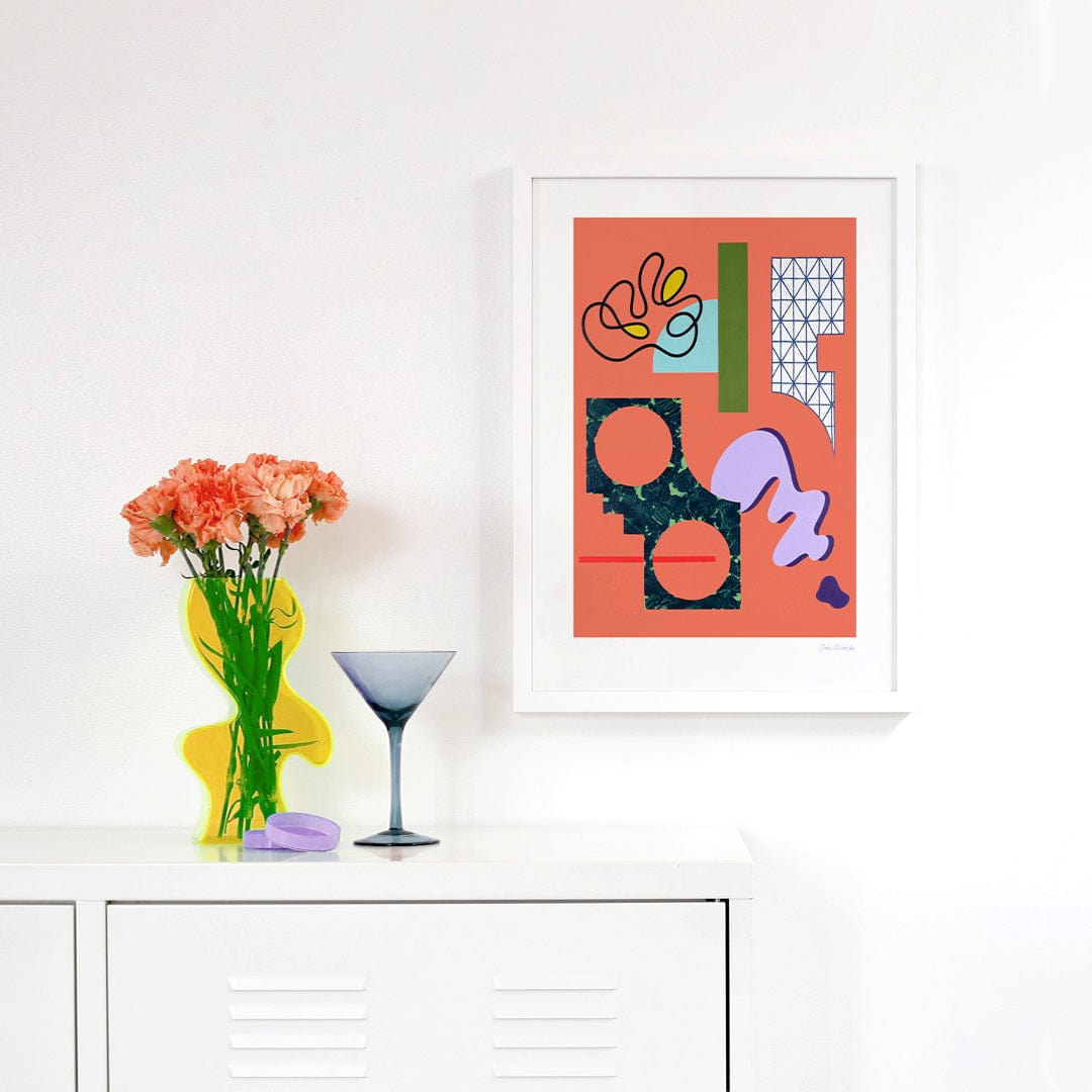 Composition No. 63 Art Print by Jodi Clark