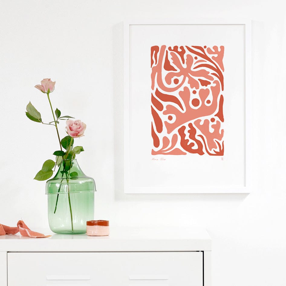 Coral Art Print by Home Time