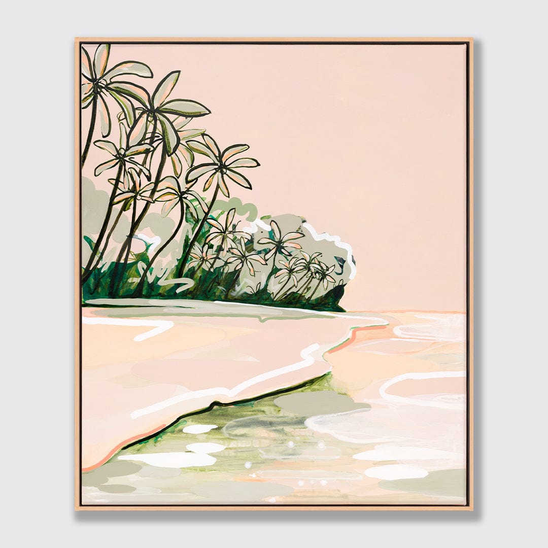 Dawn Dip Art Print by Jen Sievers