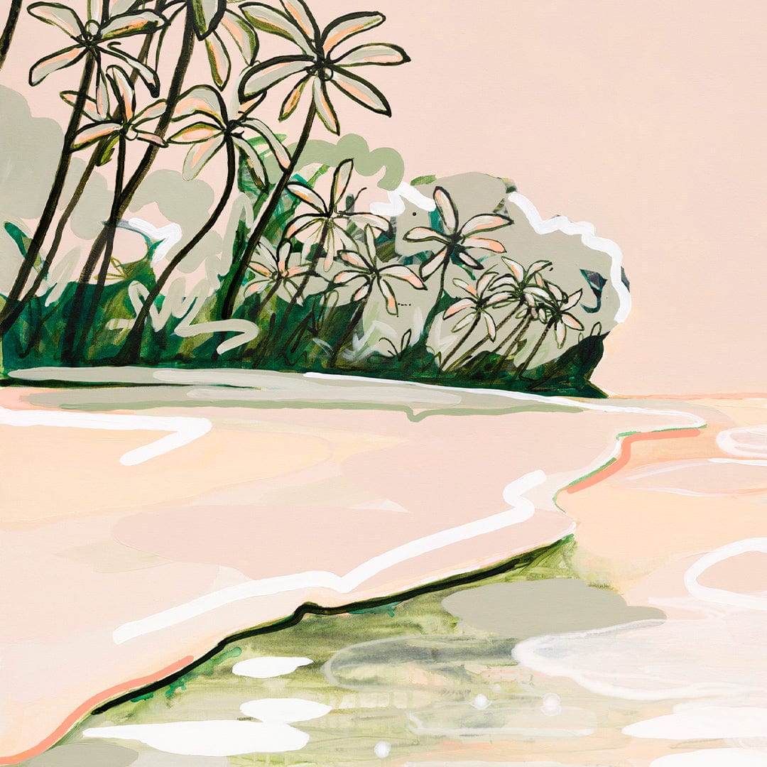 Dawn Dip Art Print by Jen Sievers