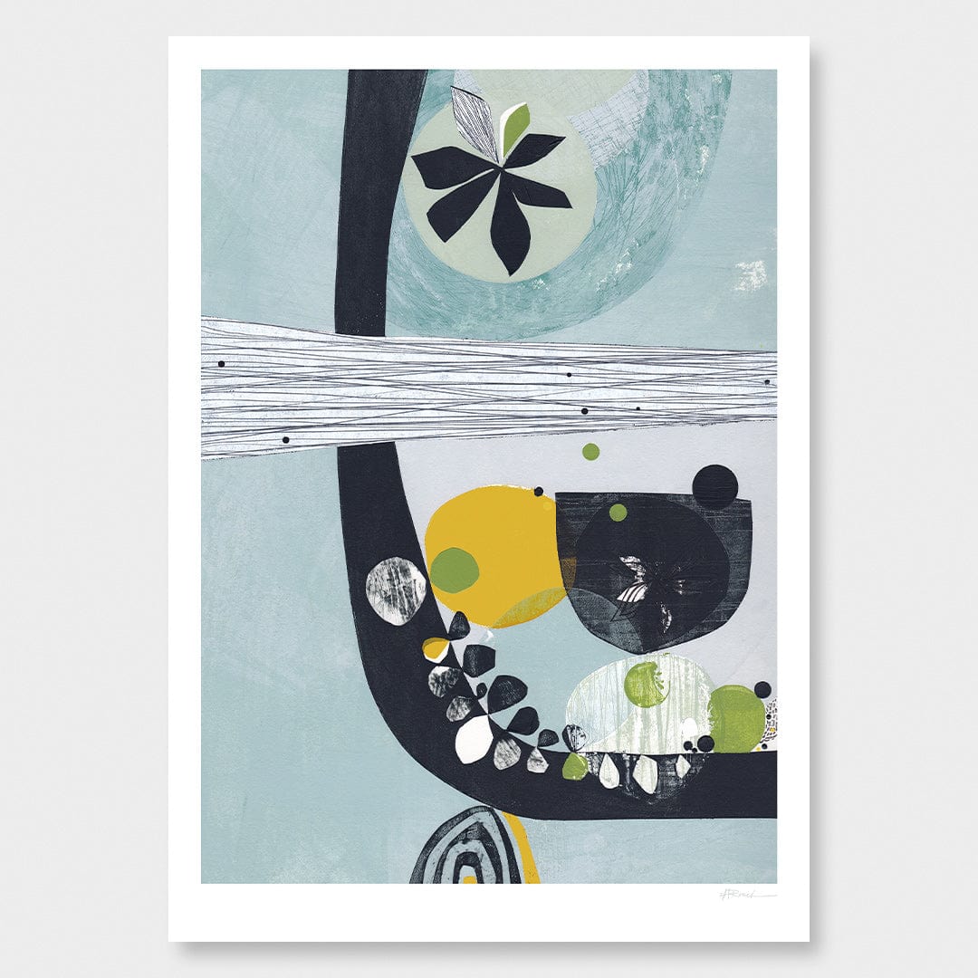 Detritis and Memories Art Print by Holly Roach