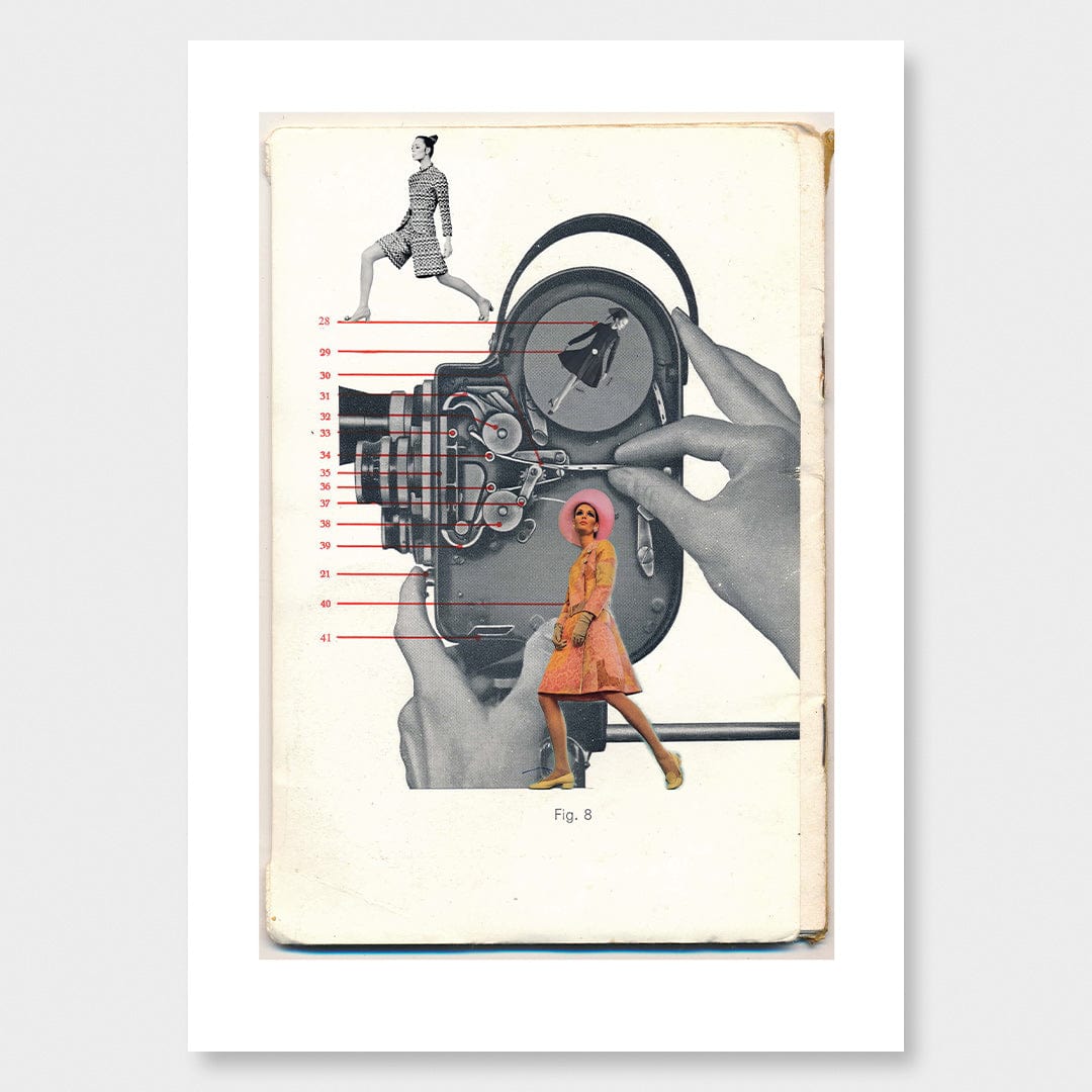 Fashion Bolex Art Print by Grant Alexander