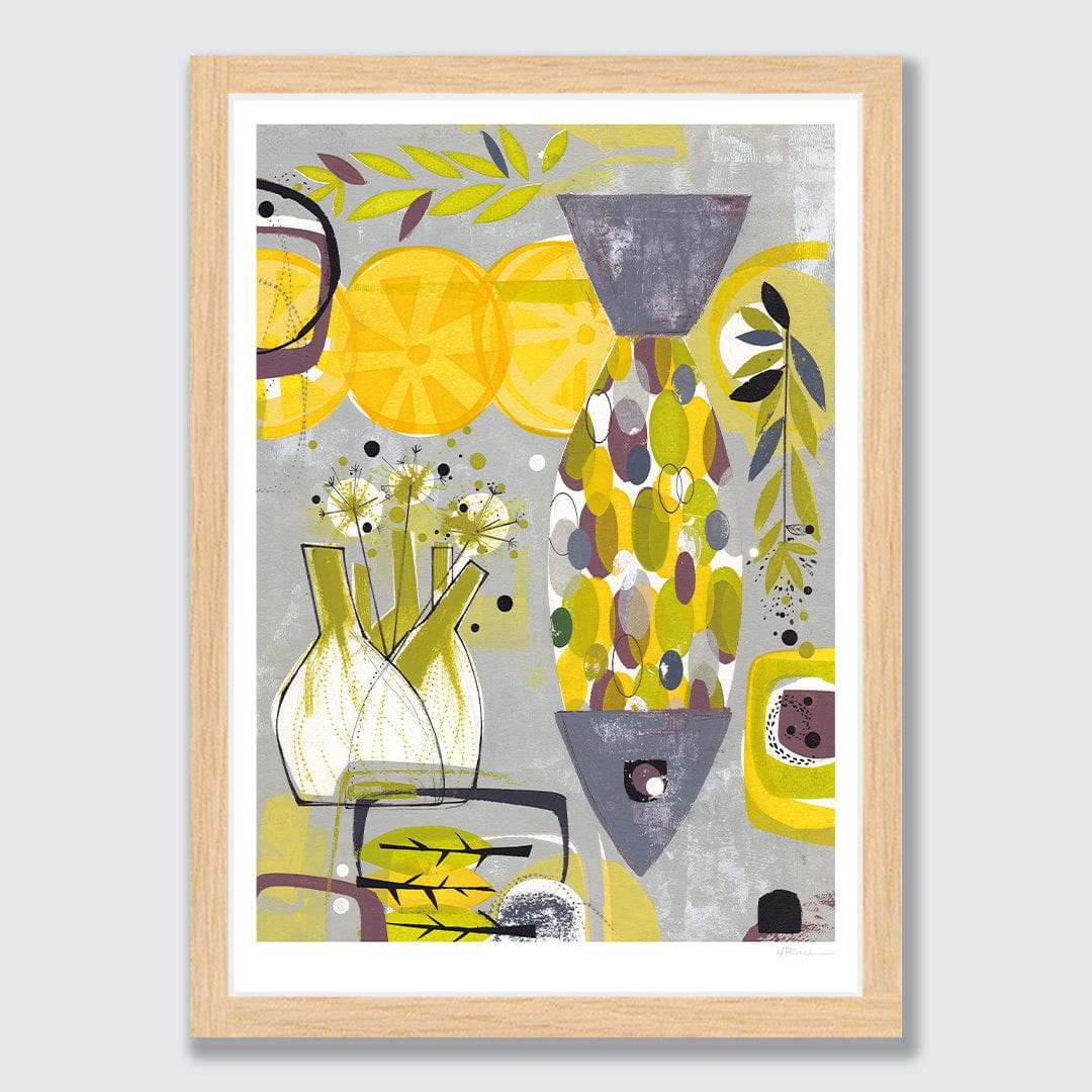 Fish & Fennel Art Print by Holly Roach