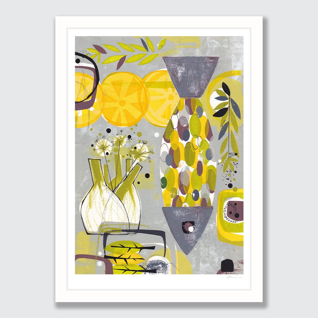 Fish & Fennel Art Print by Holly Roach