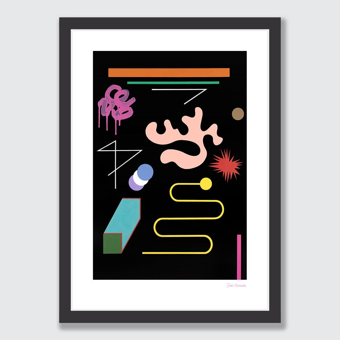 Flash Bulb Art Print by Jodi Clark
