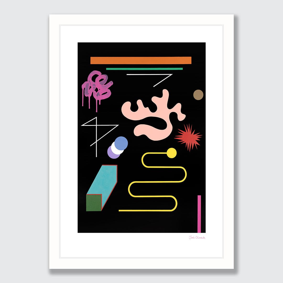 Flash Bulb Art Print by Jodi Clark