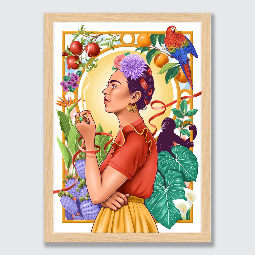 Frida Art Print by Julia Murray
